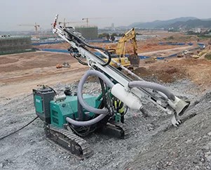 黄山孔山重工KS168潜孔钻机 工程设计中的高效钻孔利器